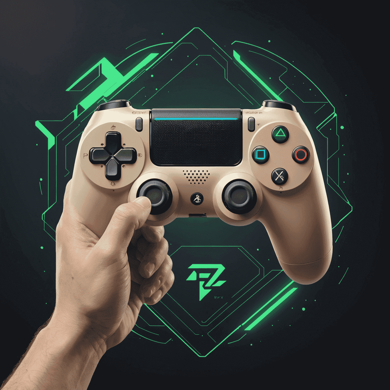 Pl-playggbet.xyz logo - A stylized gaming controller with the company name